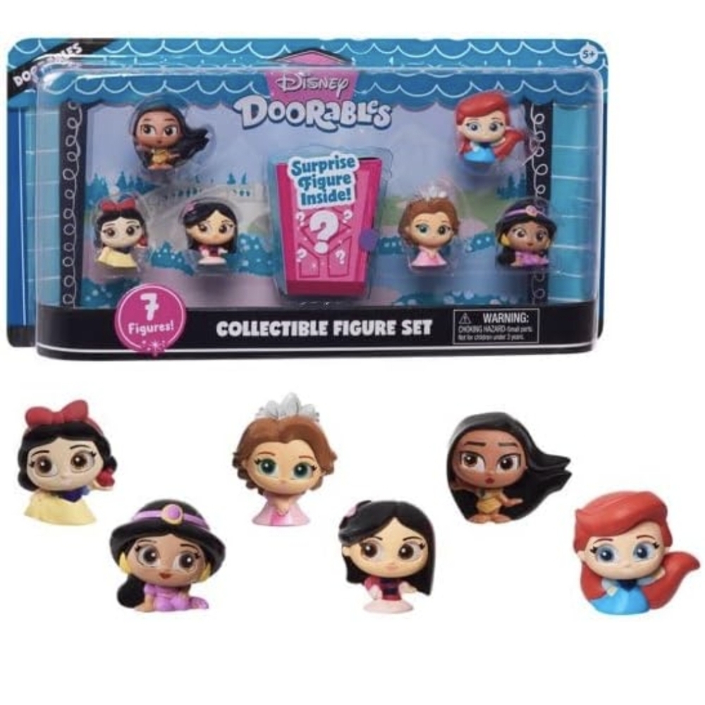 Disney Doorables Collectible 7 Figure Pack